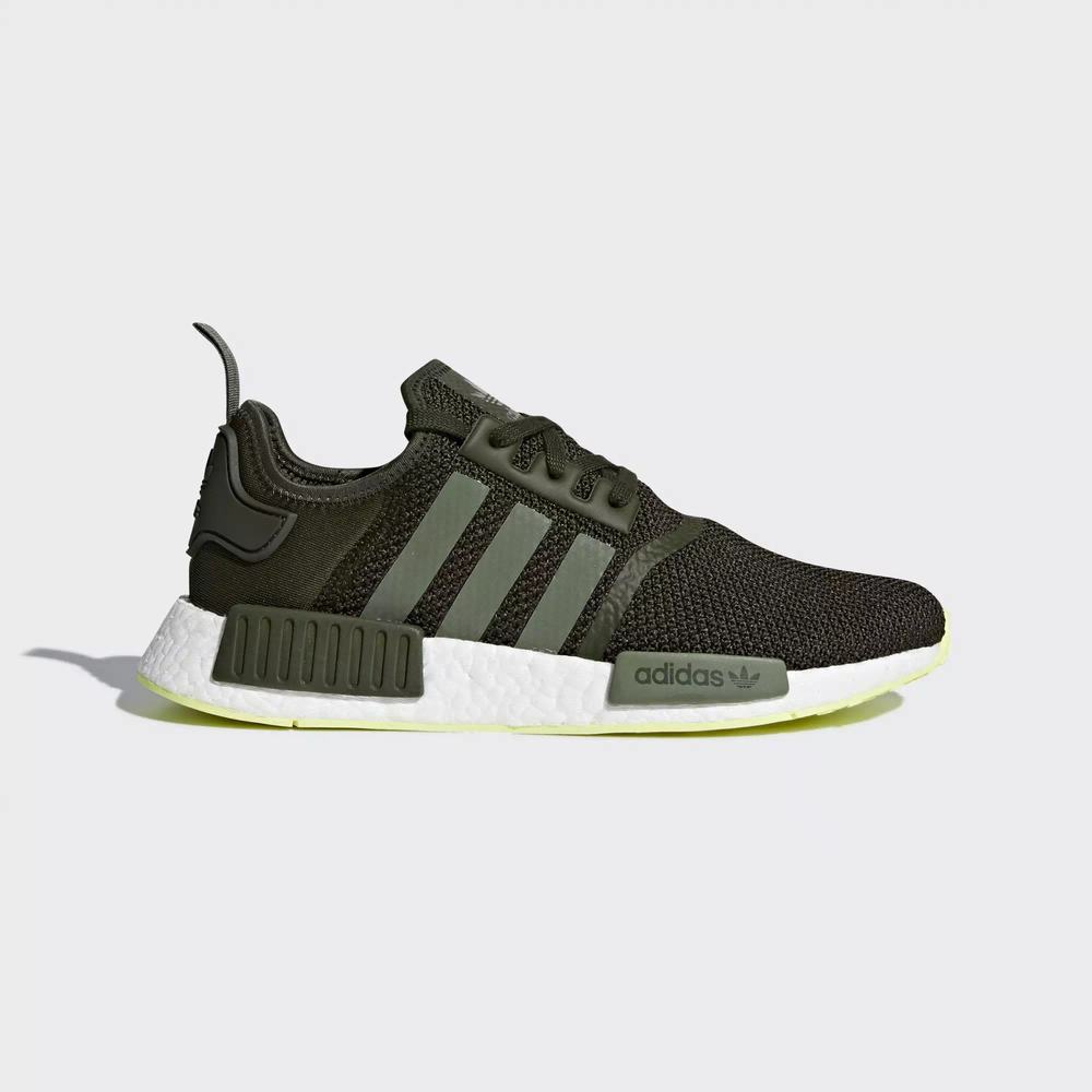 Adidas NMD R1 Tenis Verdes Para Hombre (MX-93957)